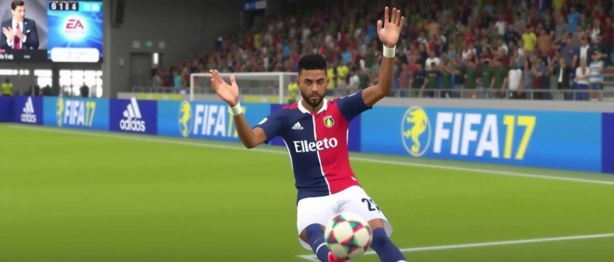 FIFA 17: Goa Professional League player executing a special Indian celebration move
